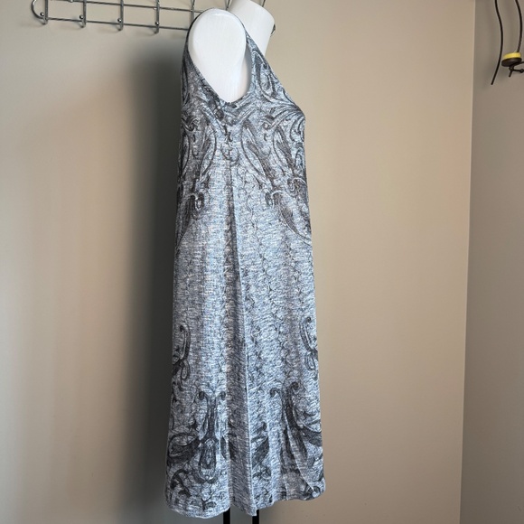 Vintage Cactus Sleeveless Lightweight Knit Dress Size Small Boho Aztec Fairy - Picture 5 of 14